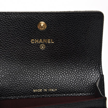 Chanel Caviar Quilted Card Holder Black 7 of 8