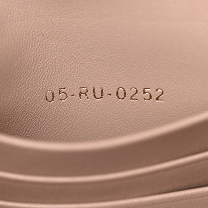 Christian Dior Linen Macrocannage Caro Bag Rose 7 of 11