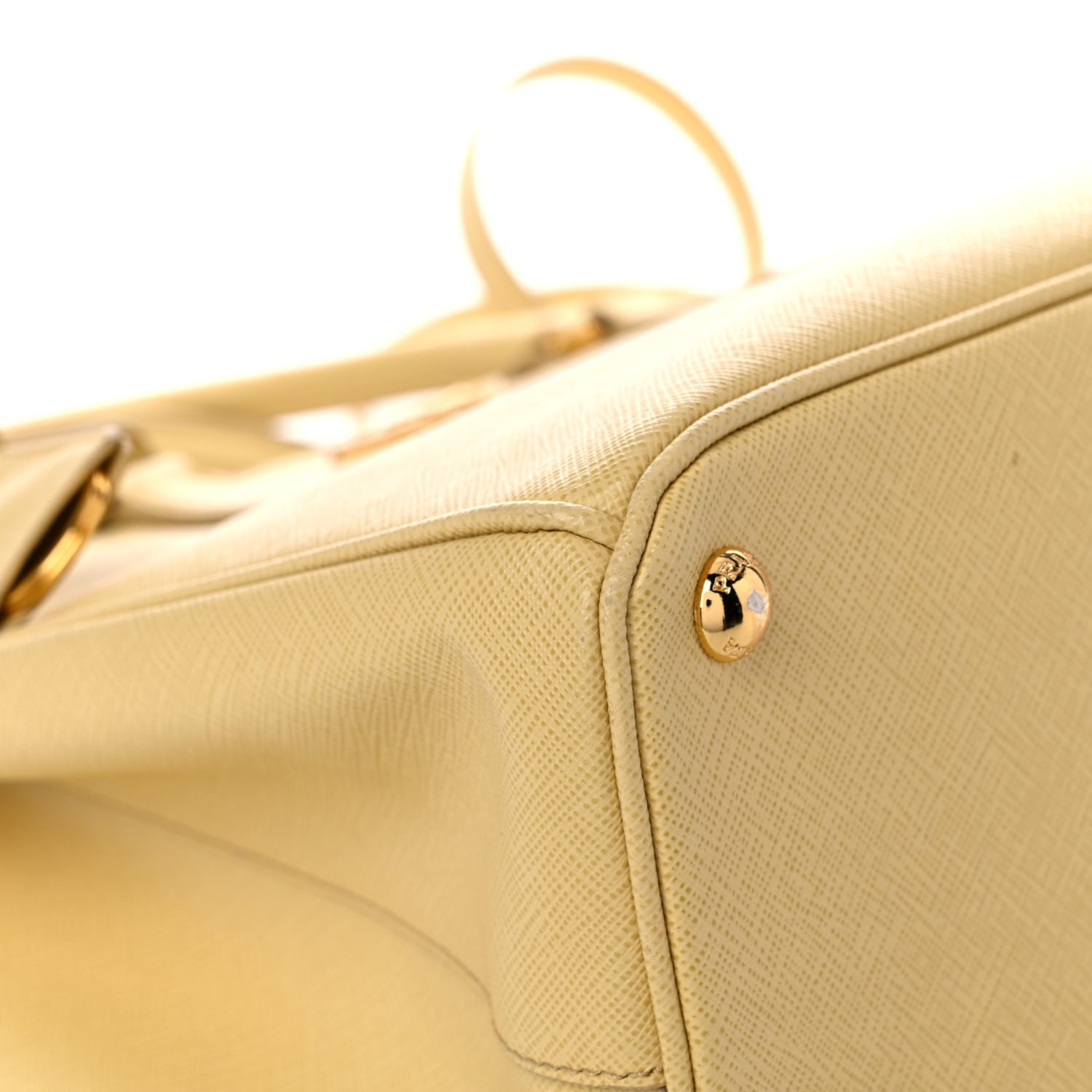 Prada Saffiano Medium Galleria Double Zip Tote Ginestra 7 of 19