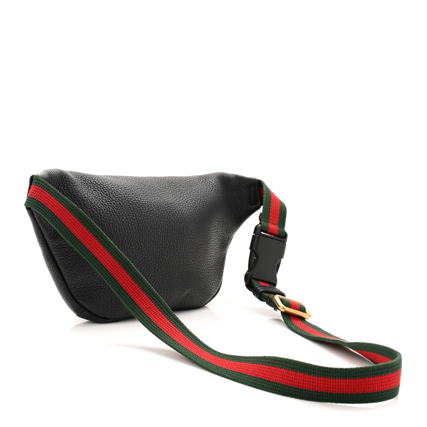 Gucci Grained Calfskin Small Logo Belt Bag Black 3 of 10