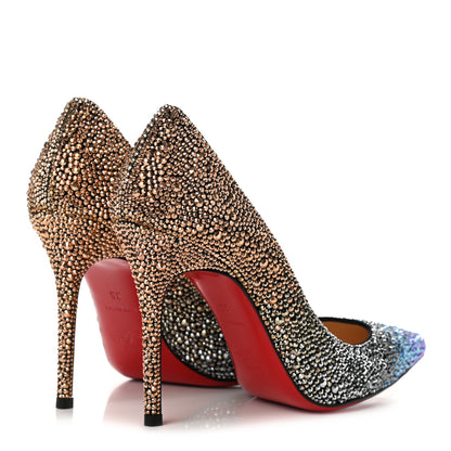 Christian Louboutin Suede Burma Strass Degrade So Kate Pumps 35 Version Multi 4 of 8