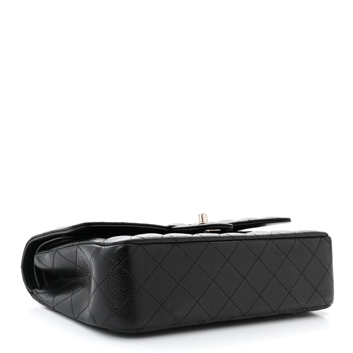 Chanel Caviar Quilted Medium Double Flap Black 4 of 12