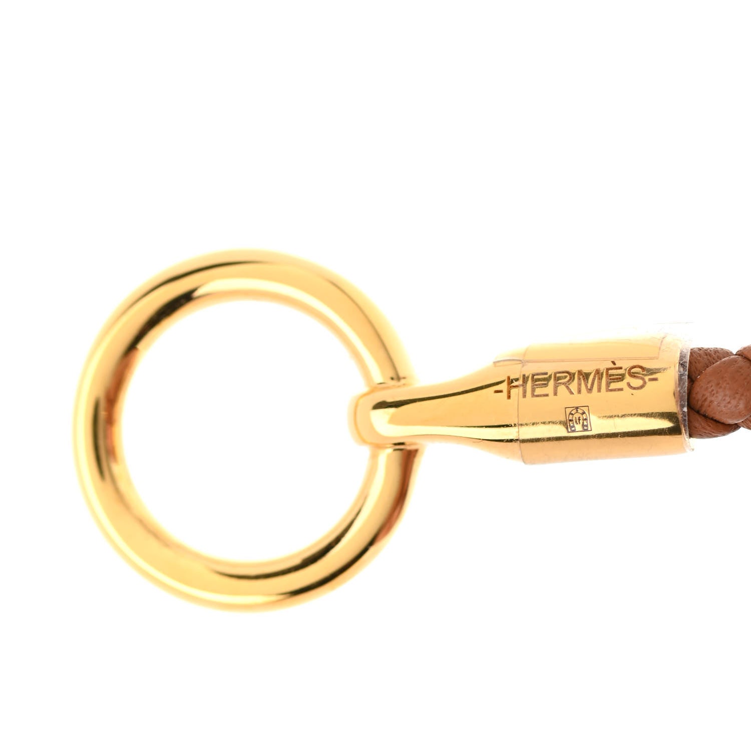 Hermes Swift Glenan Double Tour Bracelet T1 Gold 5 of 7