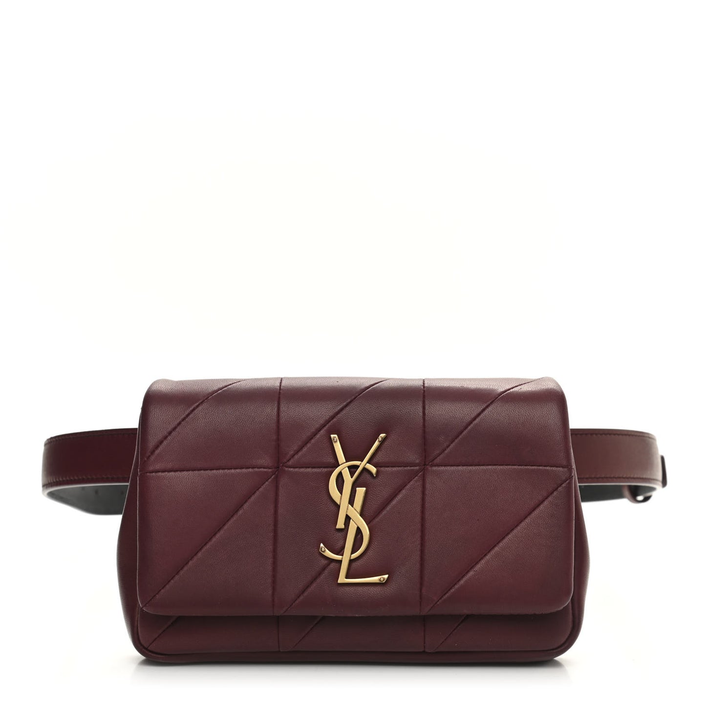 Lambskin Monogram Jamie Belt Bag Red