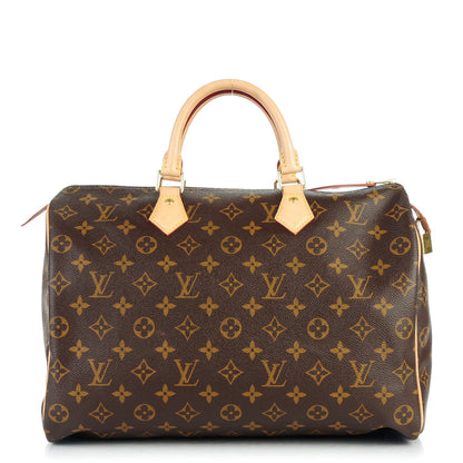 Louis Vuitton Monogram Speedy 35 1 of 8