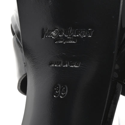 Saint Laurent Patent Tribute 105 Platform Sandals 39 Black 7 of 10