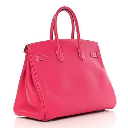 Hermes Epsom Birkin 35 Rose Tyrien 2 of 18