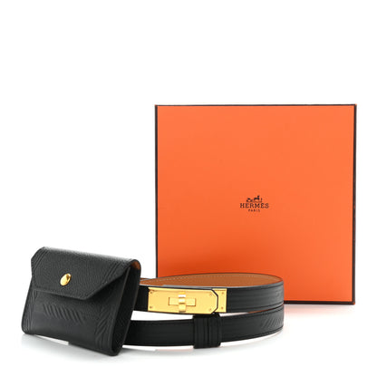 Hermes Epsom Kelly Pocket Belt Black 6 of 6
