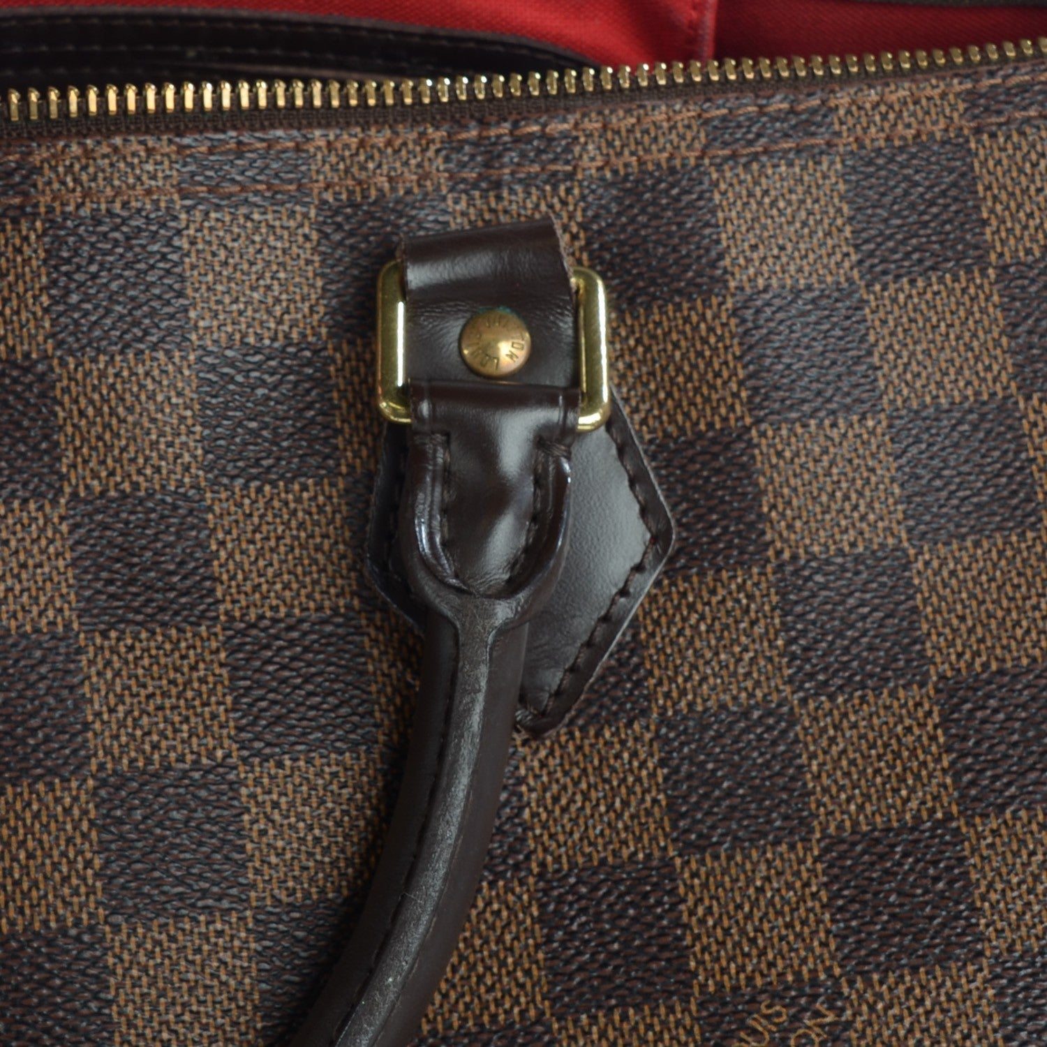 Louis Vuitton Damier Ebene Speedy 35 14 of 14