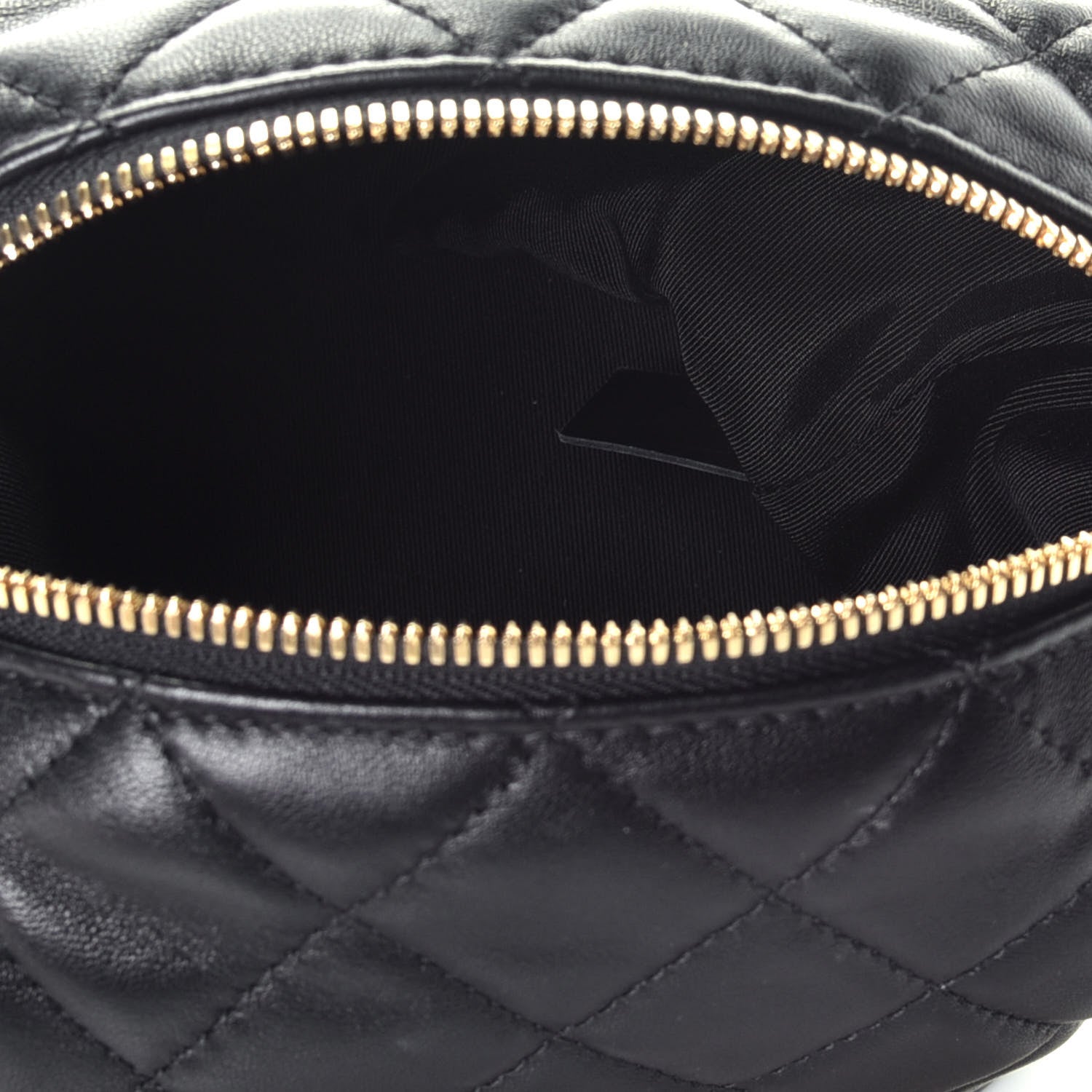 Chanel Lambskin Quilted Small Perfect Meeting Hobo Black 6 of 11
