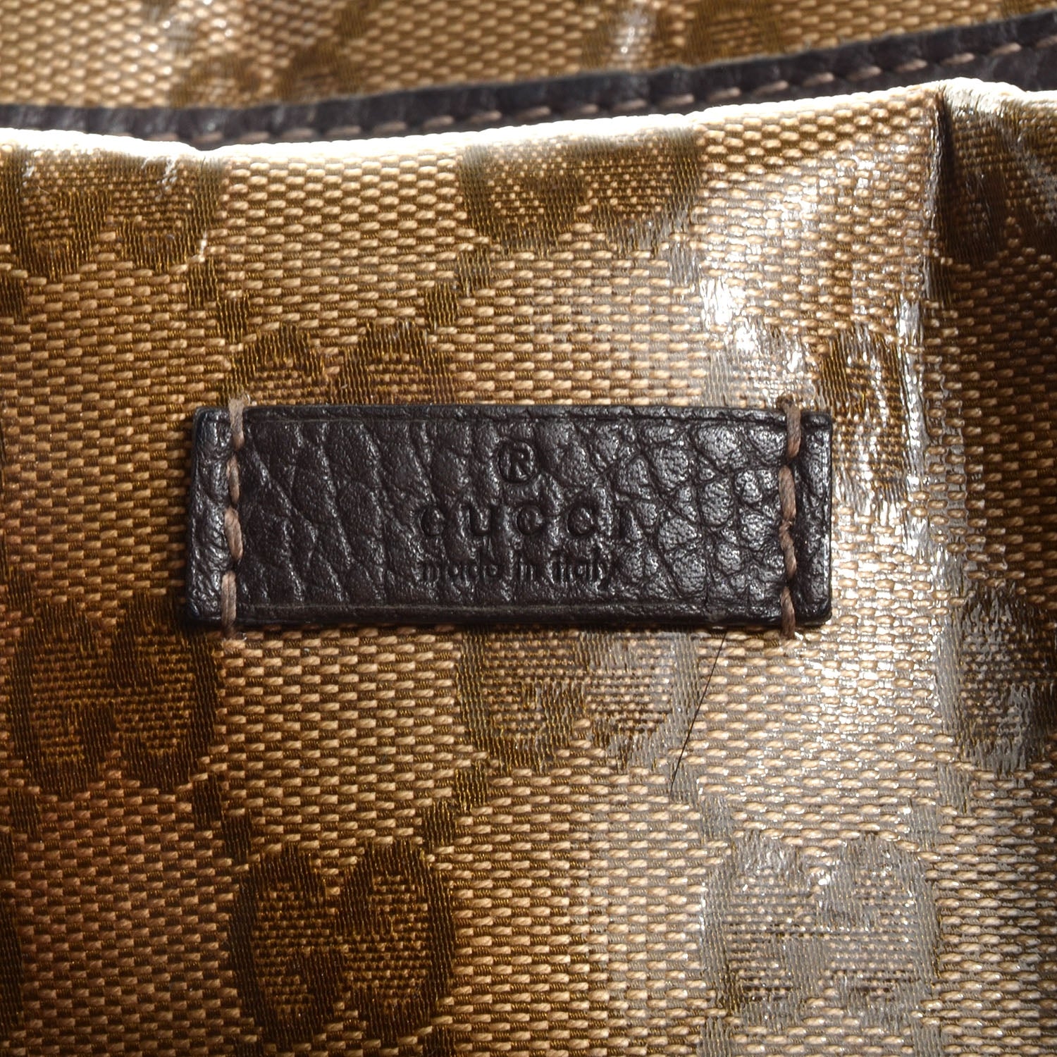 Gucci Crystal Monogram Medium Joy Boston Brown 8 of 8