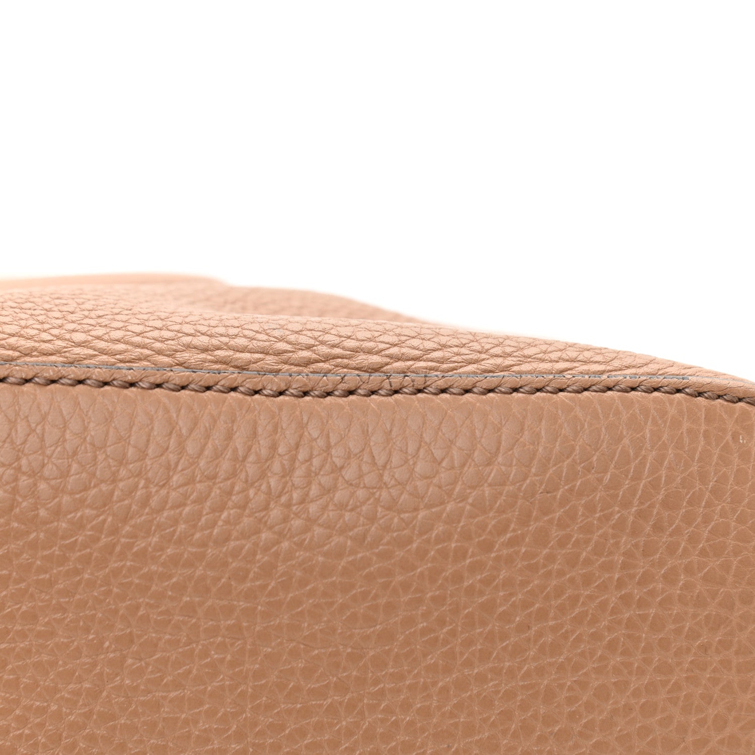 Gucci Pebbled Calfskin Large Soho Hobo Camelia 14 of 15