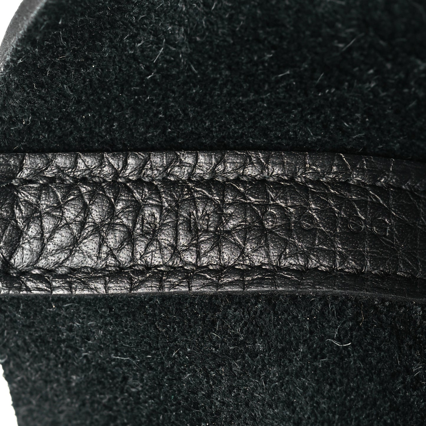 Taurillon Clemence Picotin Lock 22 MM Black