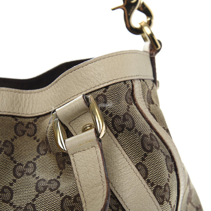 Gucci Monogram Medium Abbey Convertible Tote Off White 11 of 13