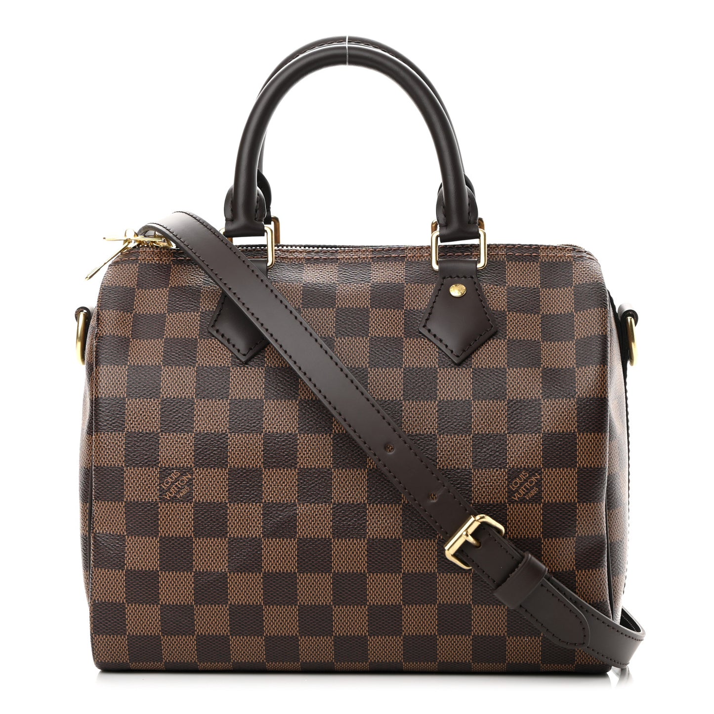 Damier Ebene Speedy Bandouliere 25