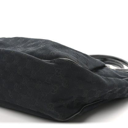 Gucci Monogram Medium Sukey Top Handle Tote Black 10 of 10