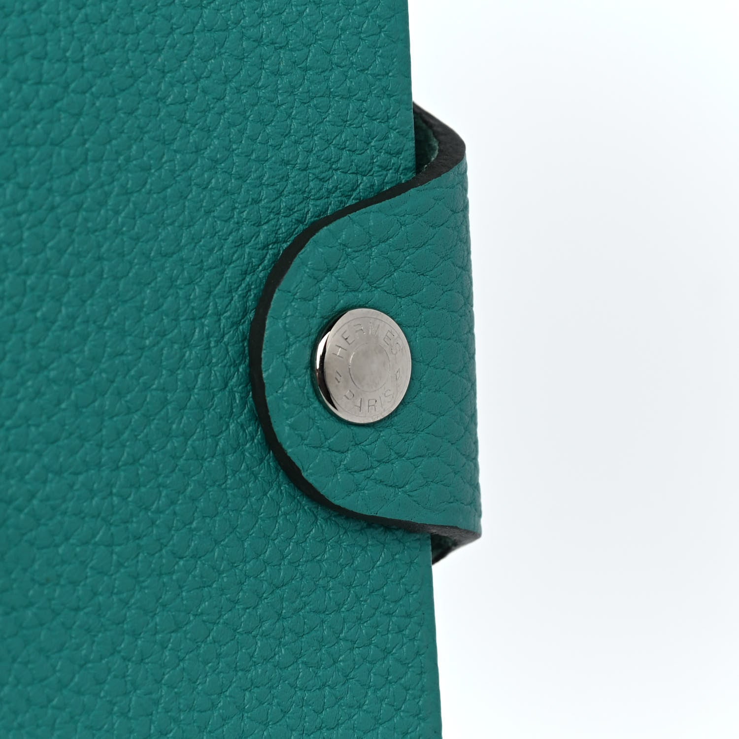 Hermes Togo Ulysse Mini Notebook Cover Vert Verone 6 of 9