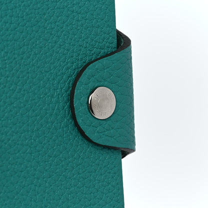 Hermes Togo Ulysse Mini Notebook Cover Vert Verone 6 of 9