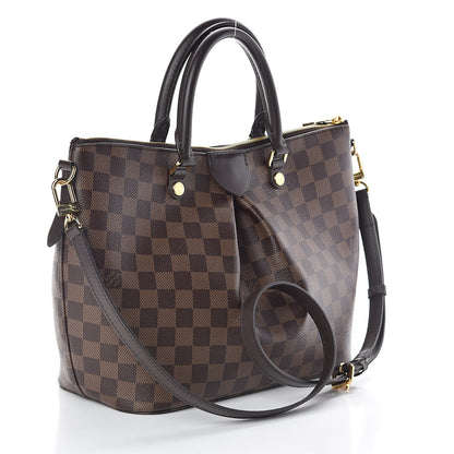 Louis Vuitton Damier Ebene Siena MM 2 of 9