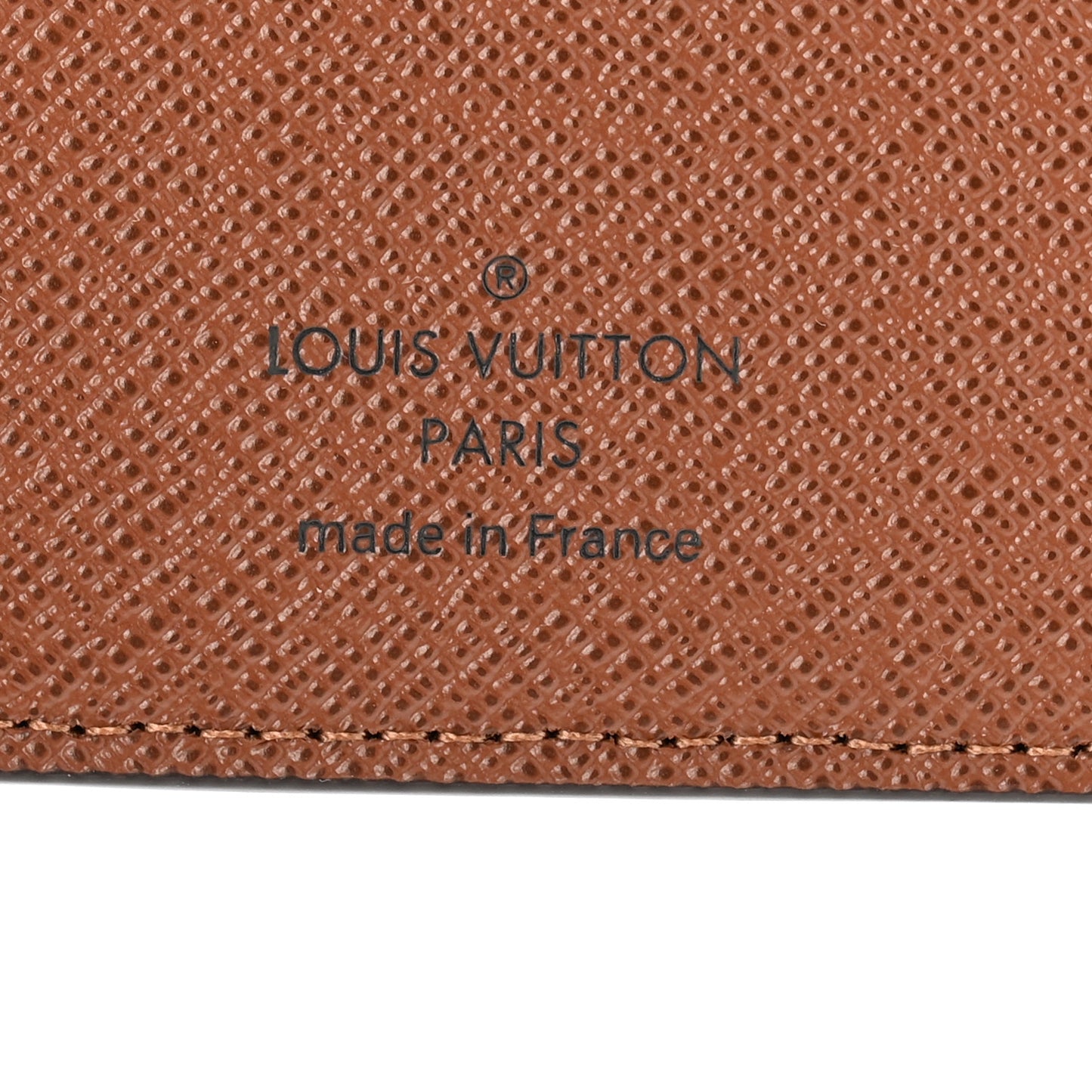 Monogram Desk Agenda Cover