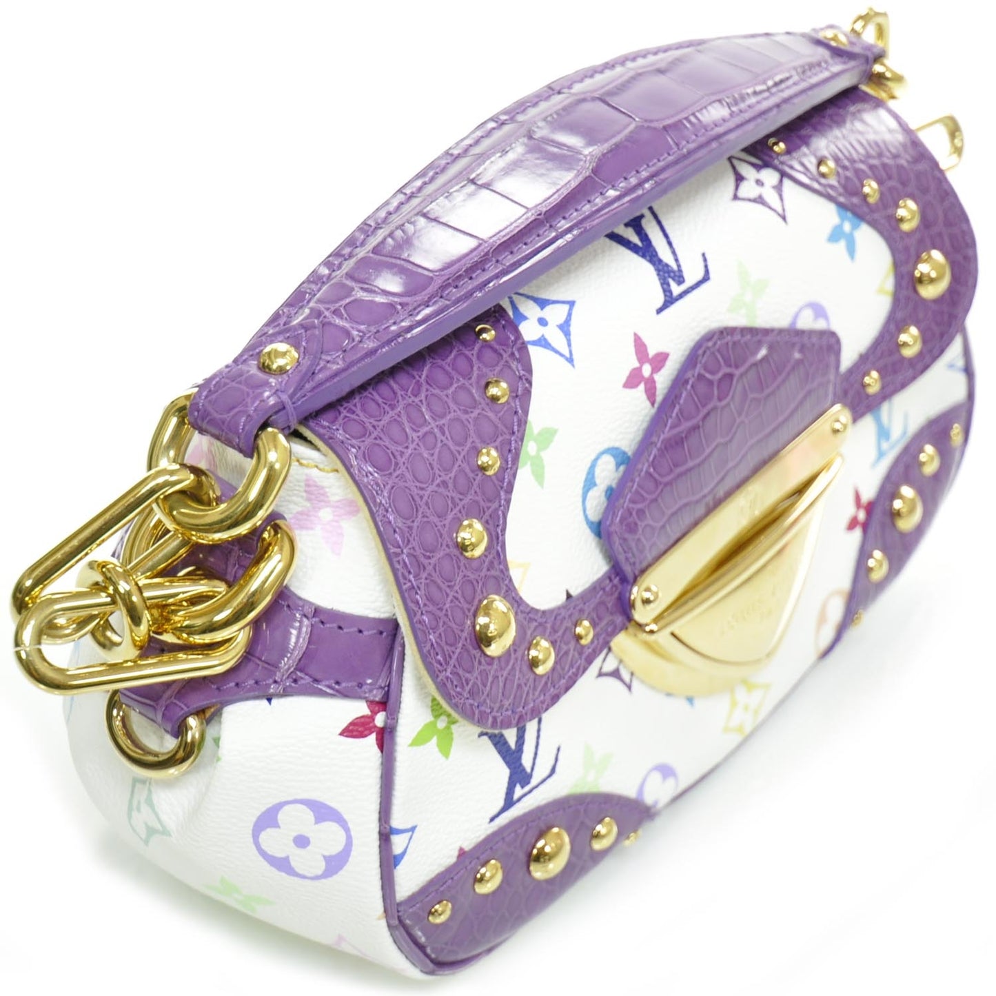 Monogram Multicolor Alligator Marilyn