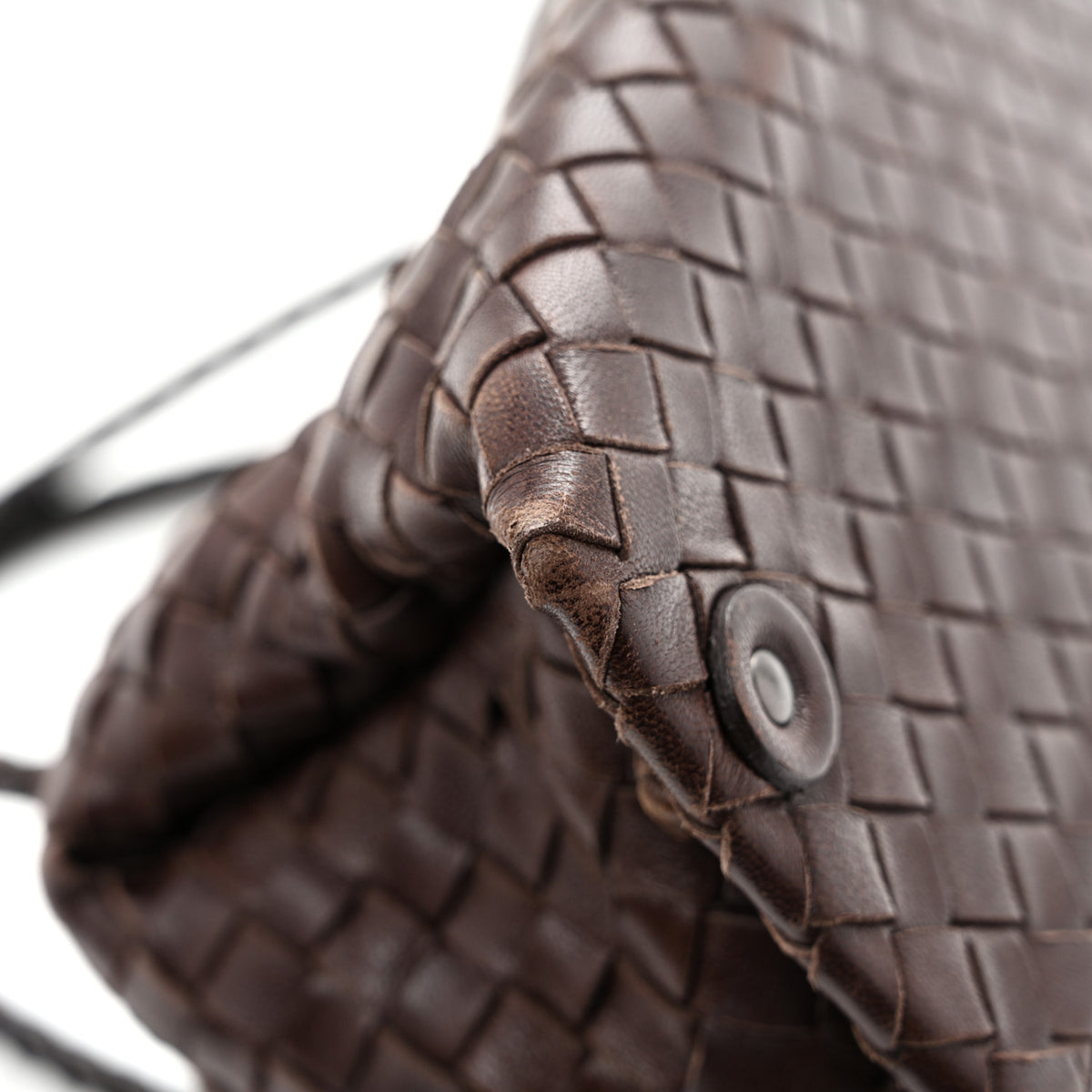 Bottega Veneta Nappa Intrecciato Satchel Ebano 10 of 10