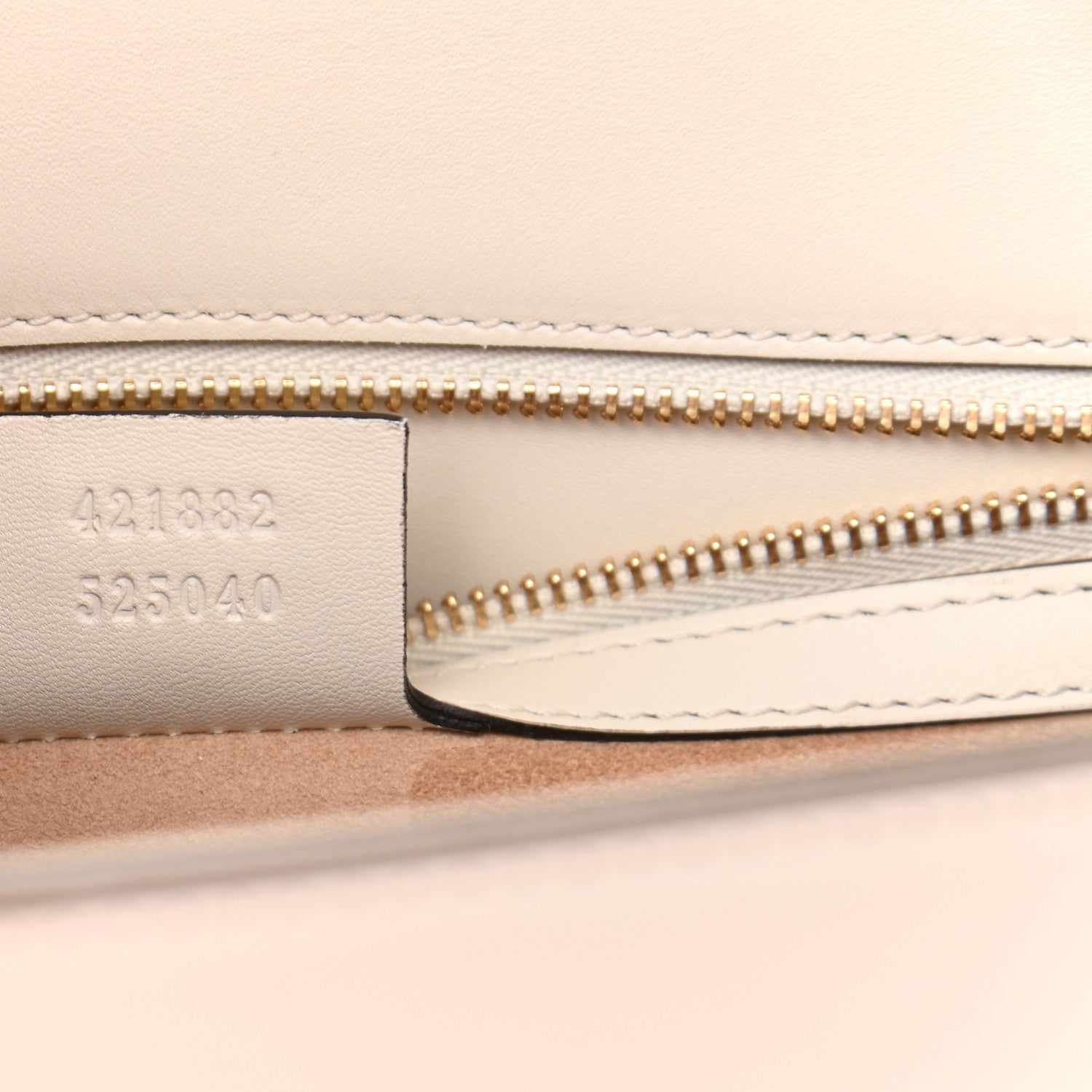 Gucci Calfskin Small Sylvie Shoulder Bag Off White 6 of 10