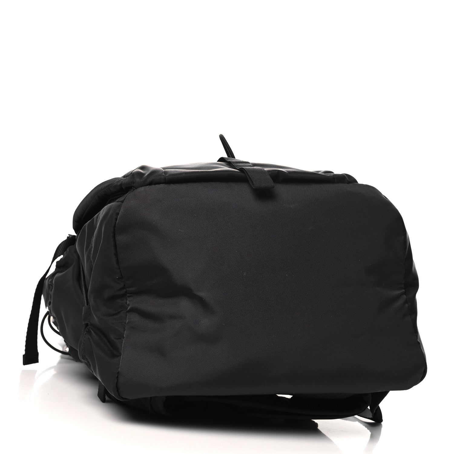 Prada Tessuto Nylon Montagna Double Buckle Backpack Black 4 of 9