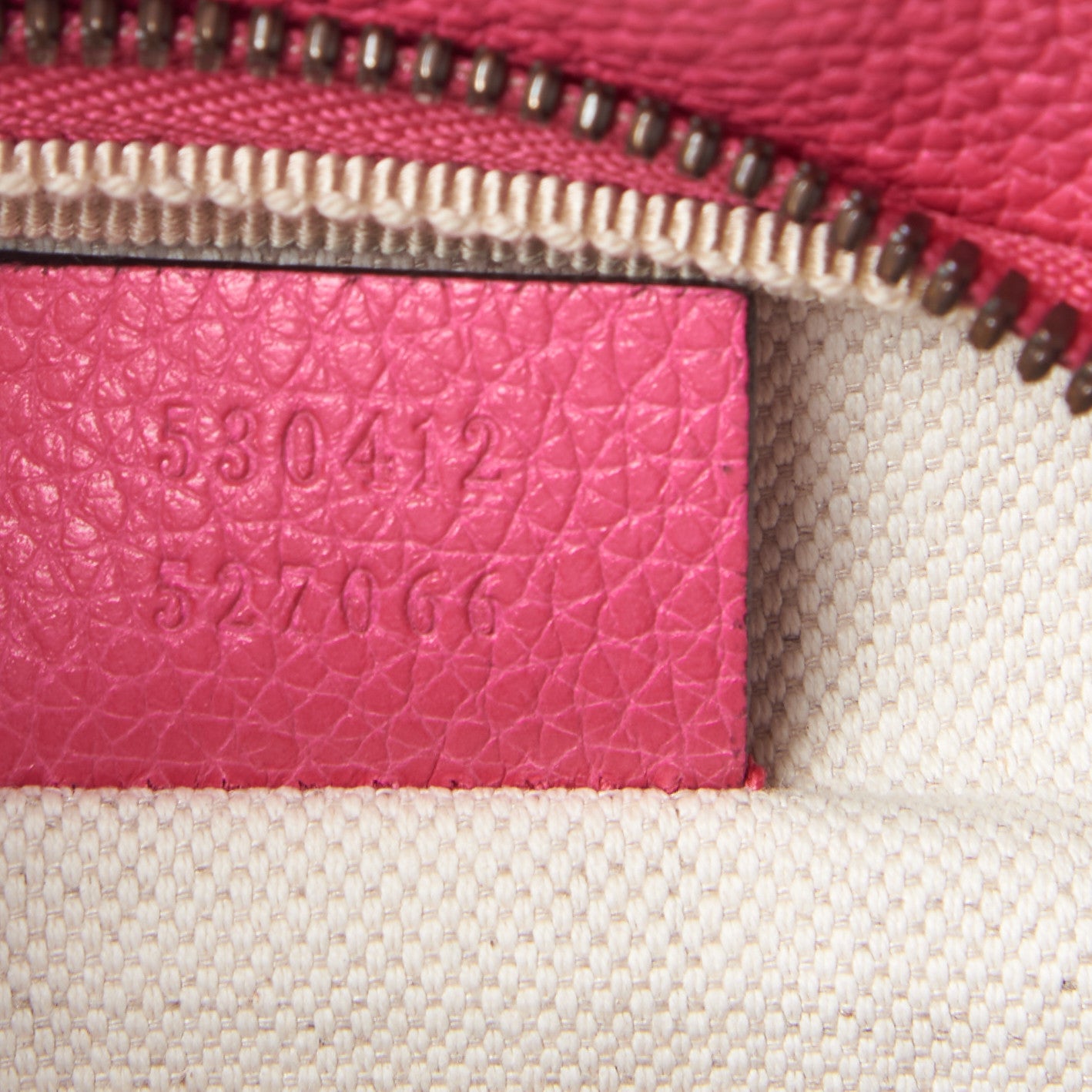 Gucci Grained Calfskin Logo Belt Bag Pink 7 of 9