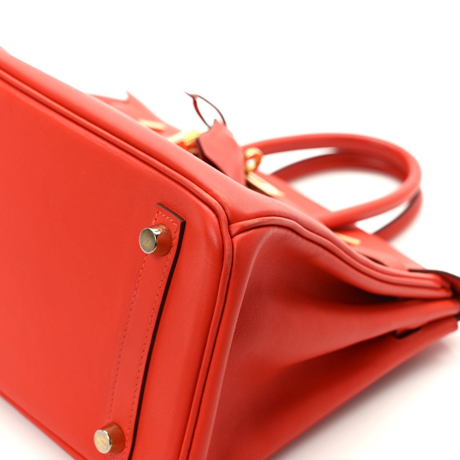 Hermes Swift Birkin 25 Rouge Tomate 12 of 13
