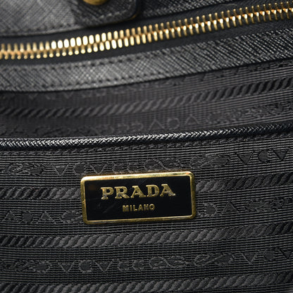Prada Saffiano Lux Extra Large Tote Black 6 of 9