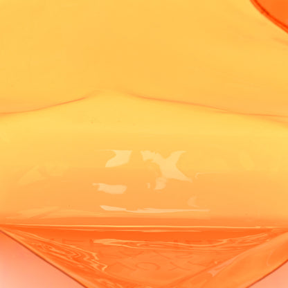 Hermes Vinyl Souvenir De L'Exposition Kelly Orange 6 of 19