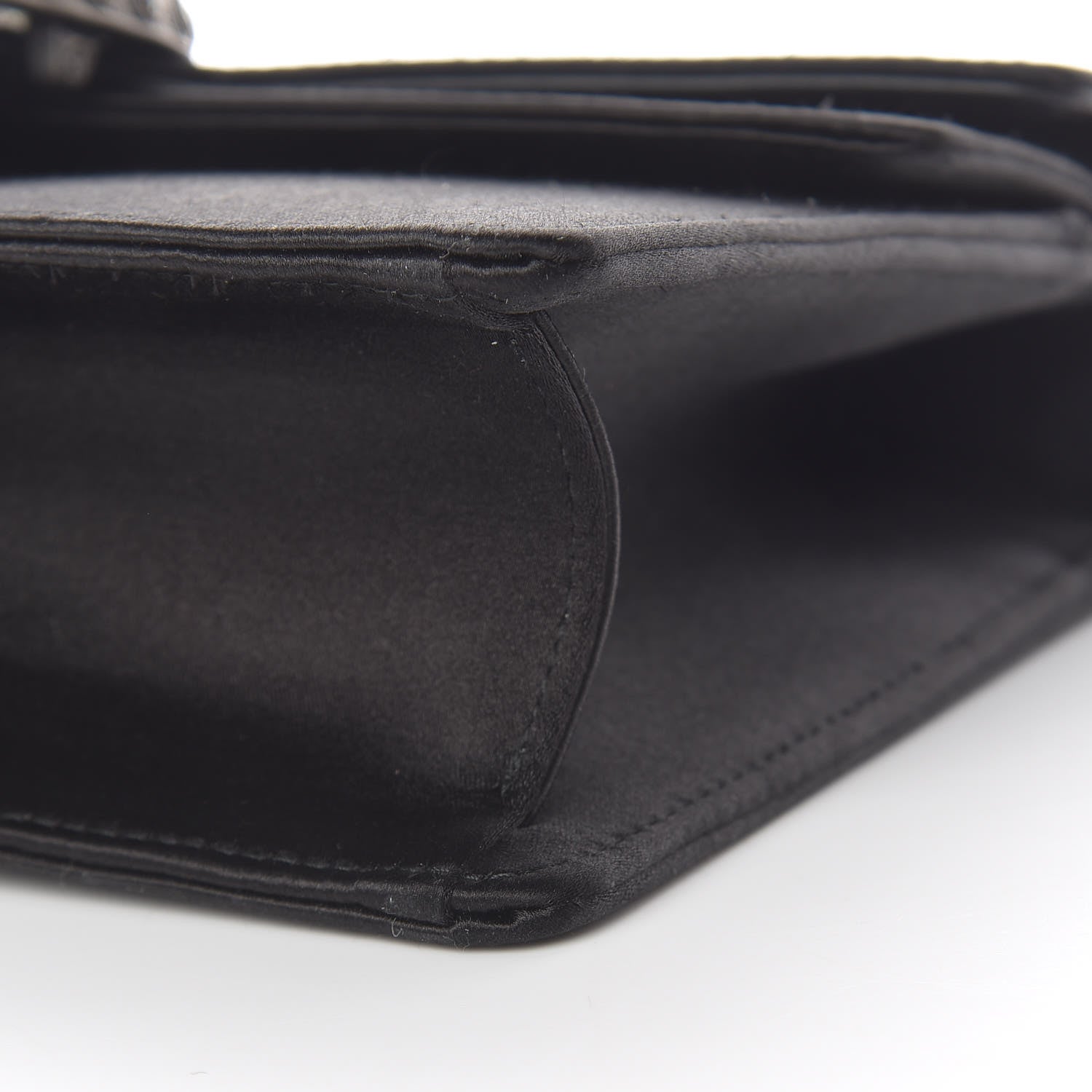 Gucci Satin Silk Crystal Small Dionysus Shoulder Bag Black Black Diamond 10 of 10