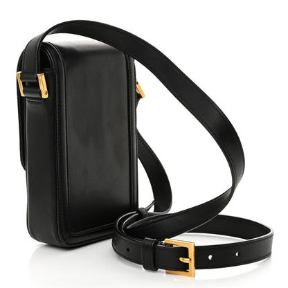 Saint Laurent Smooth Calfskin Mini Solferino Satchel Black 3 of 15