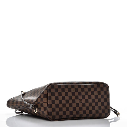 Louis Vuitton Damier Ebene Neo Neverfull MM Rose Ballerine 4 of 7