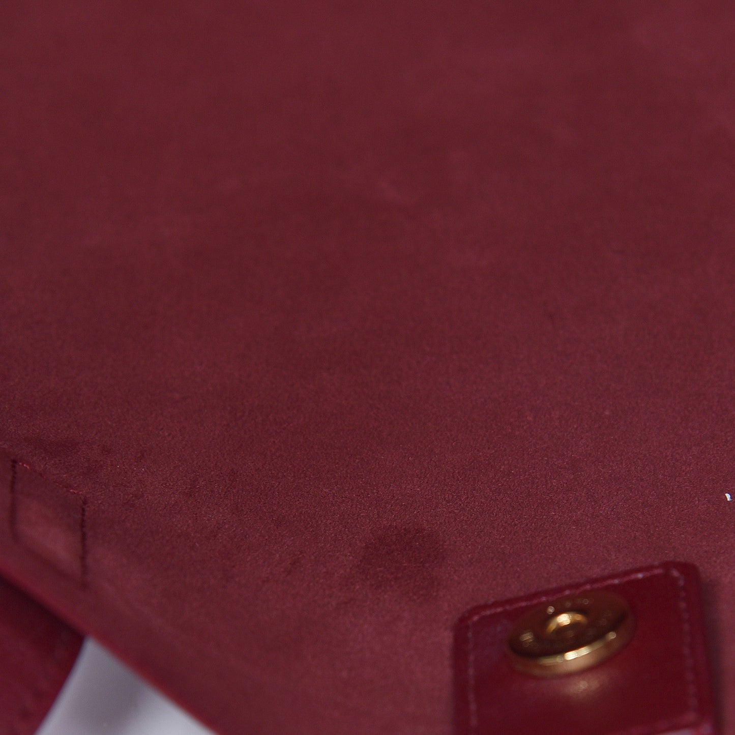 Calfskin Large Shopping Tote Deep Carmin