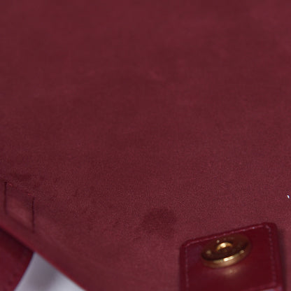 Saint Laurent Calfskin Large Shopping Tote Deep Carmin 9 of 16