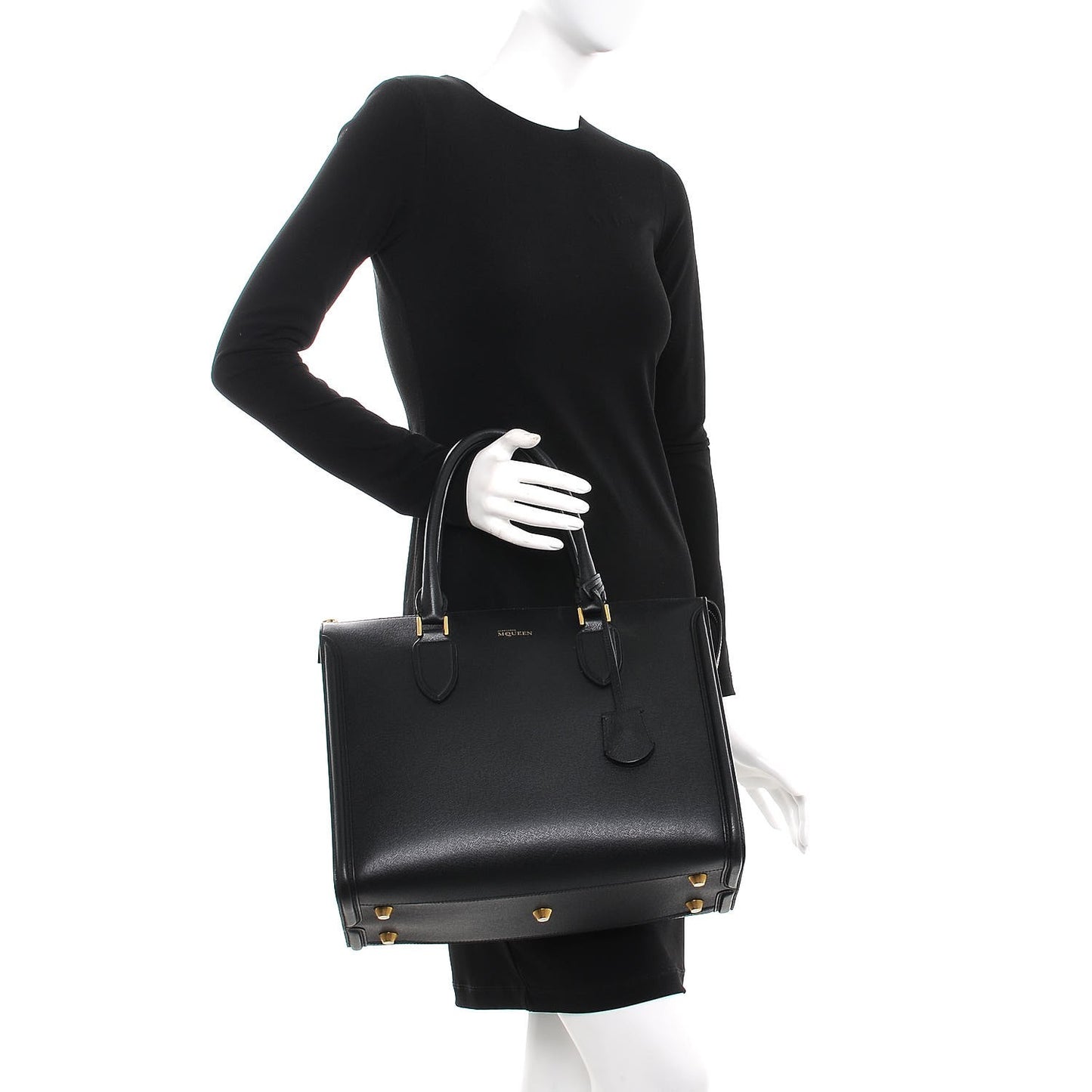 Saffiano Heroine Tote Black