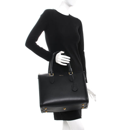 Alexander McQueen Saffiano Heroine Tote Black 2 of 7