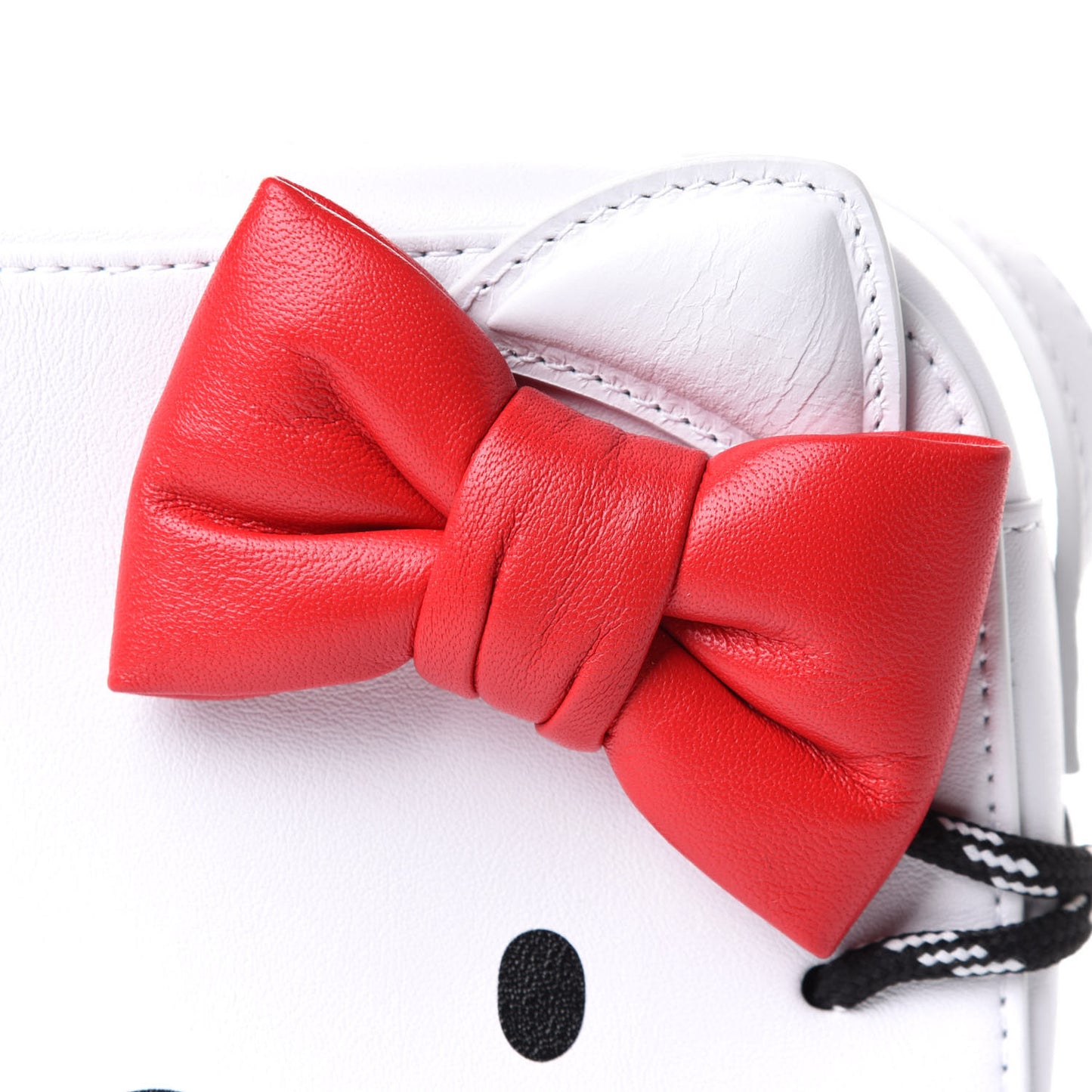 Calfskin Hello Kitty Camera Bag XS Optic White