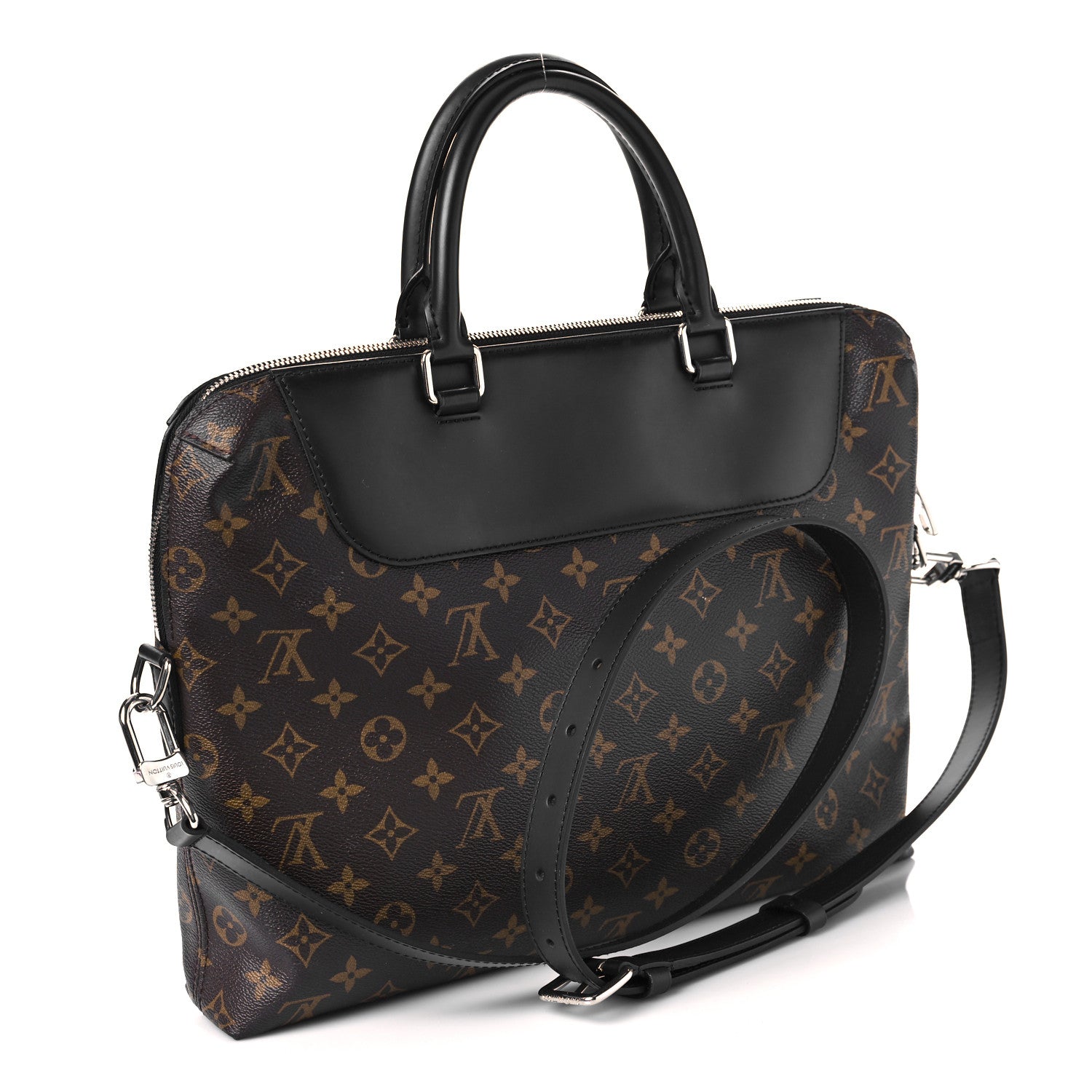Louis Vuitton Monogram Macassar Porte-Documents Jour 2 of 8