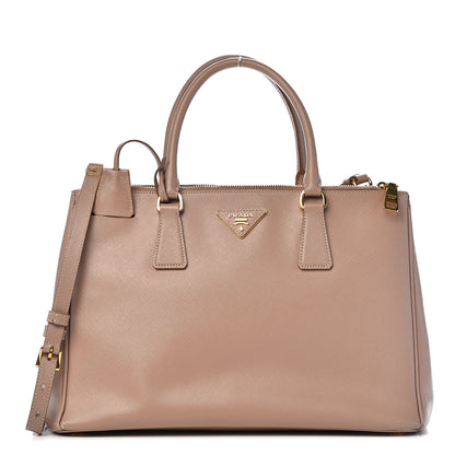 Prada Saffiano Medium Galleria Double Zip Tote Cammeo 1 of 12