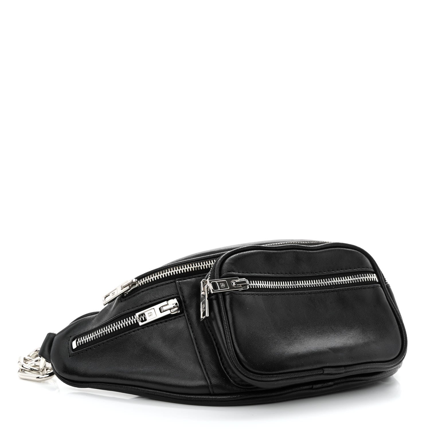 Alexander Wang Lambskin Attica Belt Bag Black 4 of 11