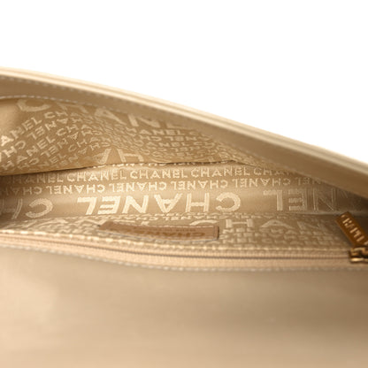 Chanel Lambskin Quilted CC Chocolate Bar Flap Beige 5 of 12