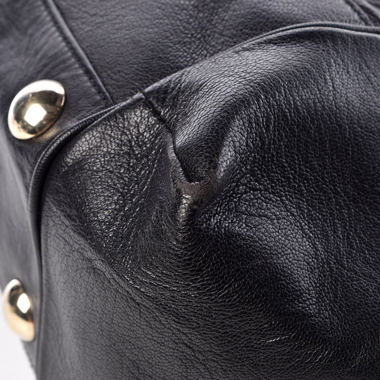 Gucci Guccissima Large Full Moon Tote Black 12 of 14