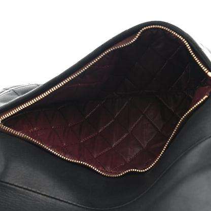 Chanel Lambskin Quilted CC Beauty Clutch Black 6 of 12