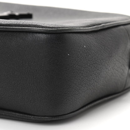 Saint Laurent Lambskin Monogram Small Lou Camera Bag Black 10 of 12