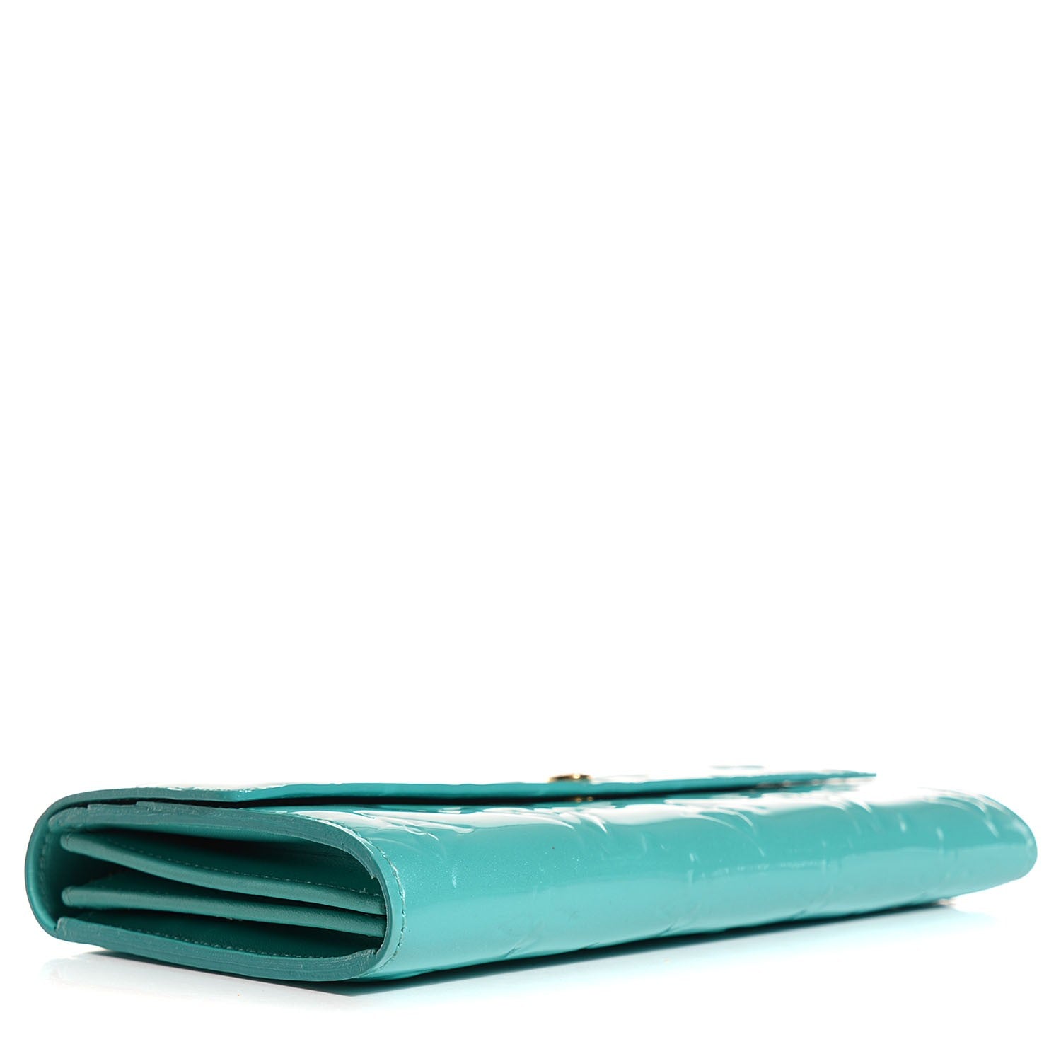 Louis Vuitton Vernis Sarah Wallet Blue Lagon 4 of 7