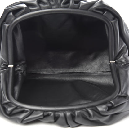 Bottega Veneta Smooth Butter Calf The Pouch Oversized Clutch Black 5 of 9