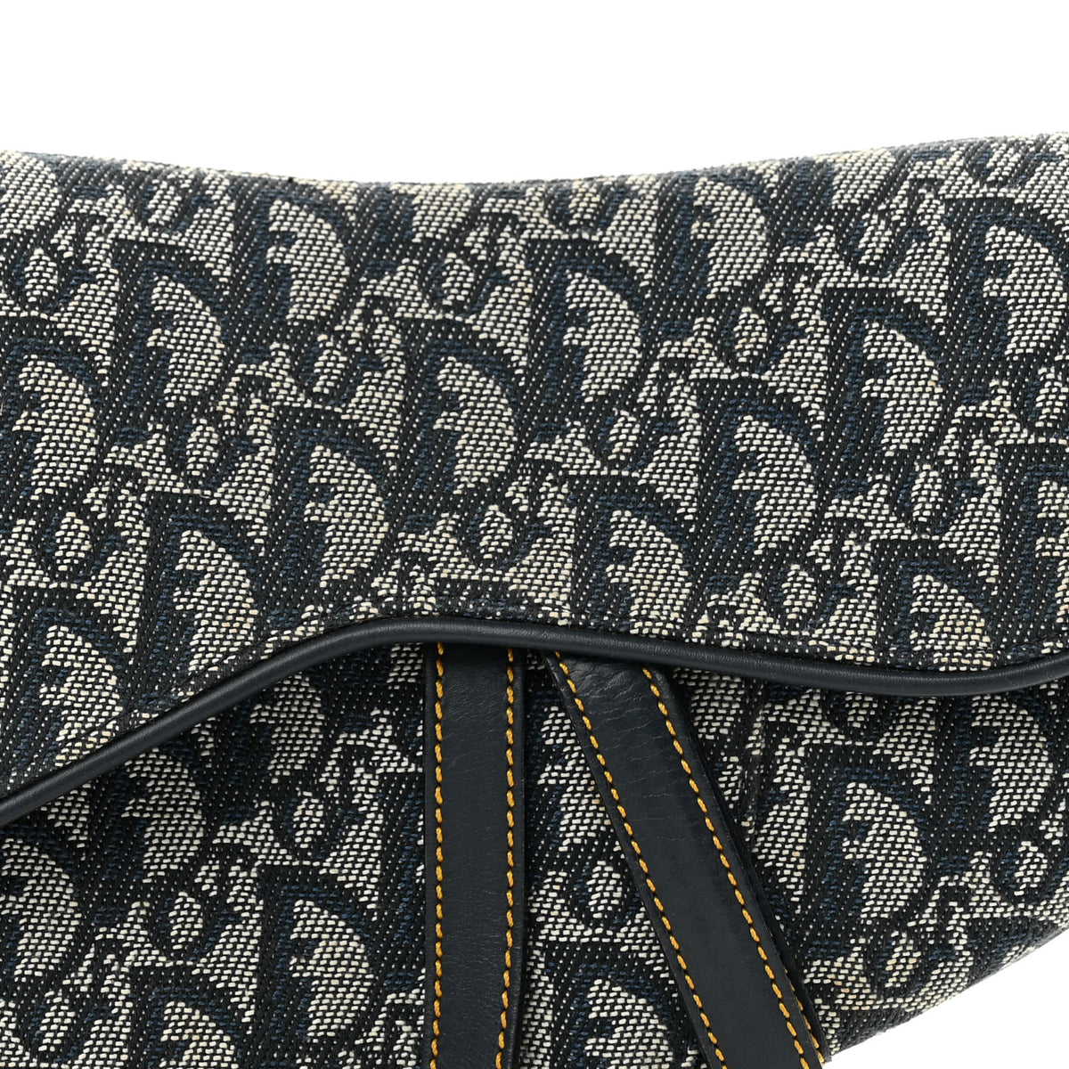 Monogram Saddle Bag Blue